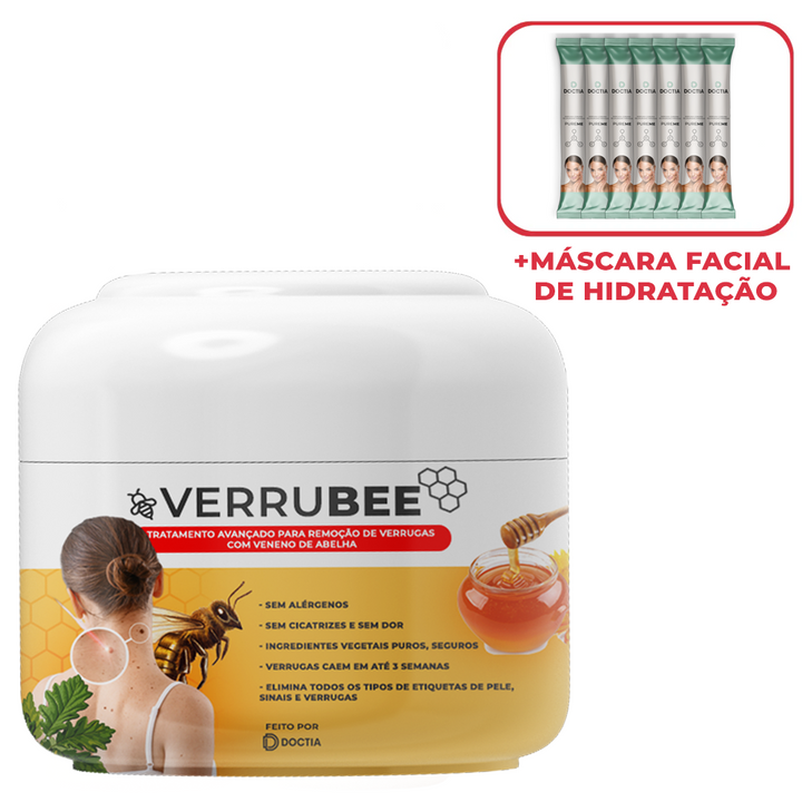 VerruBee™: Tratamento Avançado para Remoção de Verrugas com Veneno de Abelha