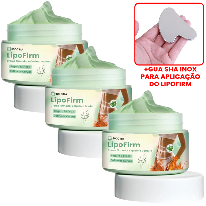 LipoFirm: Creme Firmador e Queima Gordura