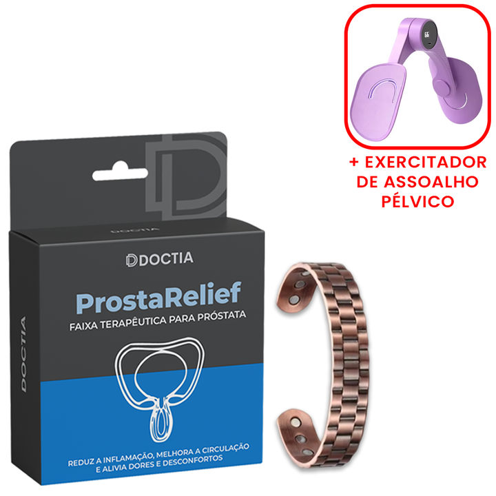 ProstaRelief™ Faixa Terapêutica para Próstata (01 UNIDADE)