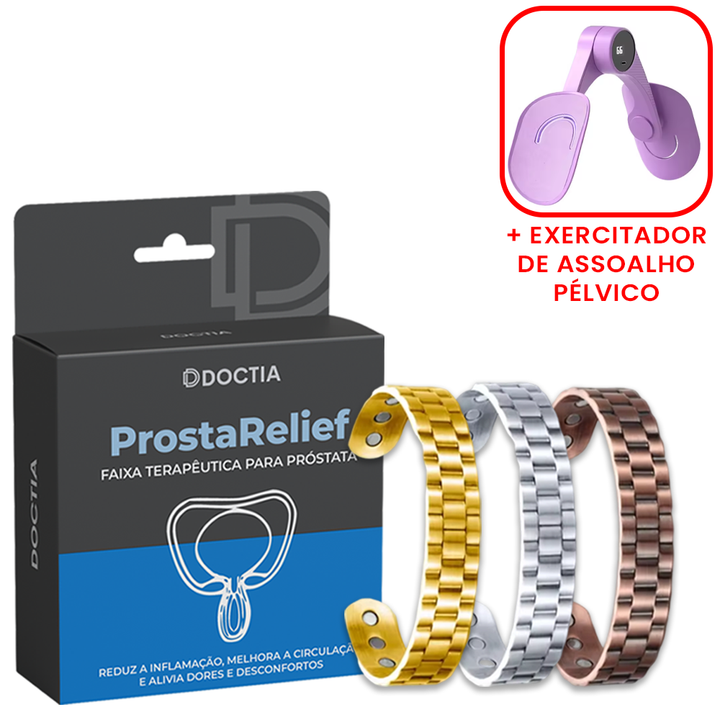 ProstaRelief™ Faixa Terapêutica para Próstata (03 UNIDADES)