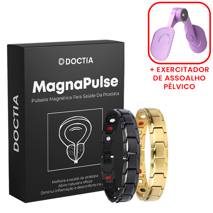 MagnaPulse™ Pulseira Magnética Para Saúde Da Prostáta (02 UNIDADES)