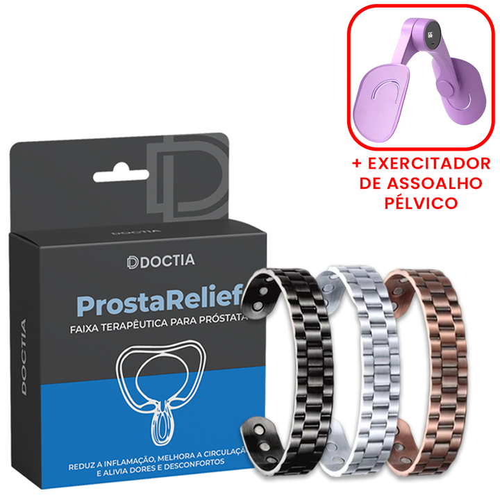 ProstaRelief™ Faixa Terapêutica para Próstata (03 UNIDADES)