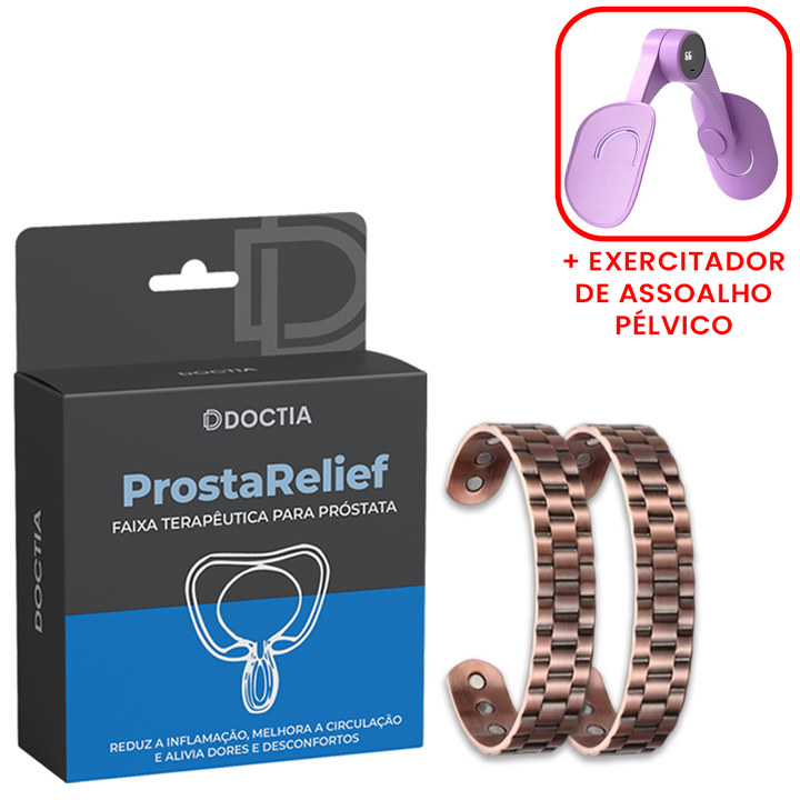 ProstaRelief™ Faixa Terapêutica para Próstata (02 UNIDADES)