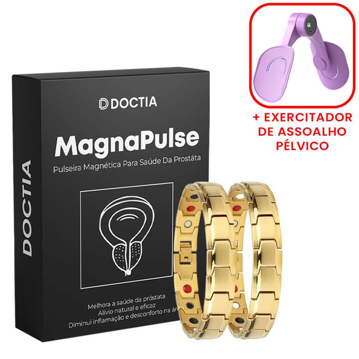 MagnaPulse™ Pulseira Magnética Para Saúde Da Prostáta (02 UNIDADES)