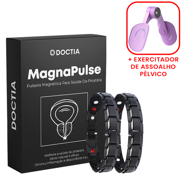 MagnaPulse™ Pulseira Magnética Para Saúde Da Prostáta (02 UNIDADES)