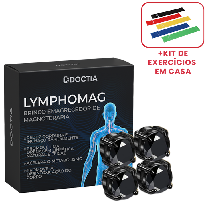 LymphoMag™ Brinco Emagrecedor de Magnoterapia (02 PARES)