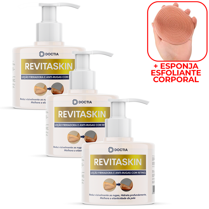 RevitaSkin™ Loção Firmadora e Anti-Rugas com Retinol