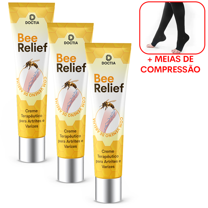 BeeRelief™ Creme Terapêutico para Artrites e Varizes