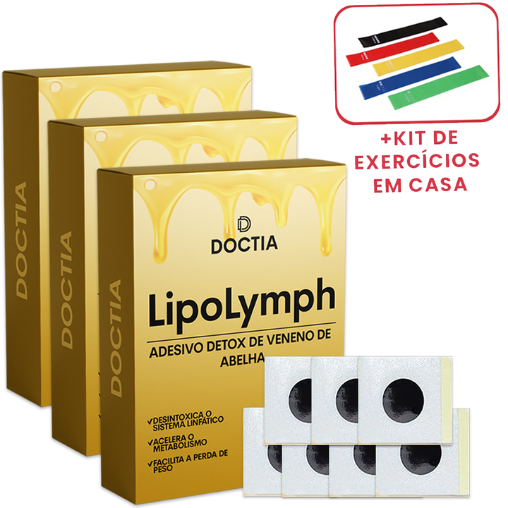 LipoLymph™ Adesivo Detox de Veneno de Abelha