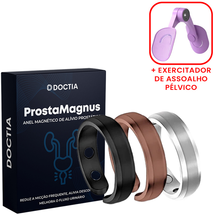 ProstaMagnus™ Anel Magnético de Alívio Prostático (03 UNIDADES)