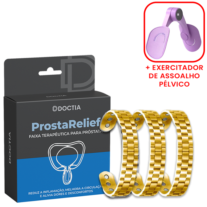 ProstaRelief™ Faixa Terapêutica para Próstata (03 UNIDADES)