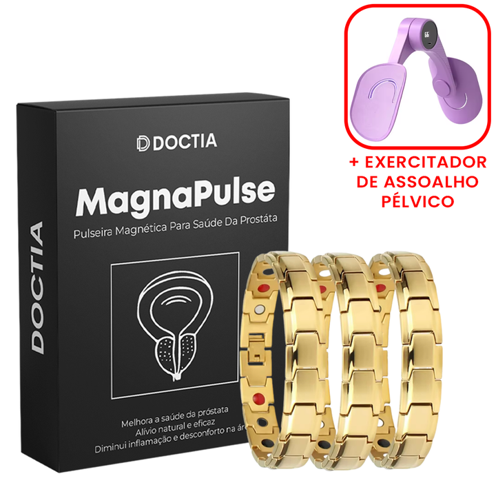 MagnaPulse™ Pulseira Magnética Para Saúde Da Prostáta (03 UNIDADES)