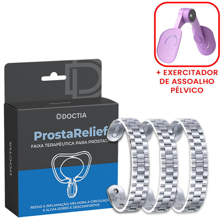 ProstaRelief™ Faixa Terapêutica para Próstata (03 UNIDADES)