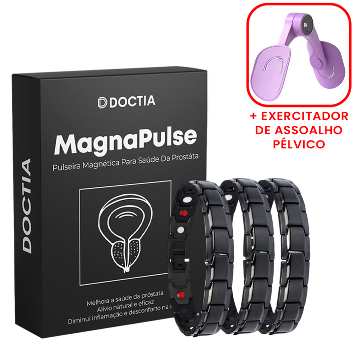 MagnaPulse™ Pulseira Magnética Para Saúde Da Prostáta (03 UNIDADES)