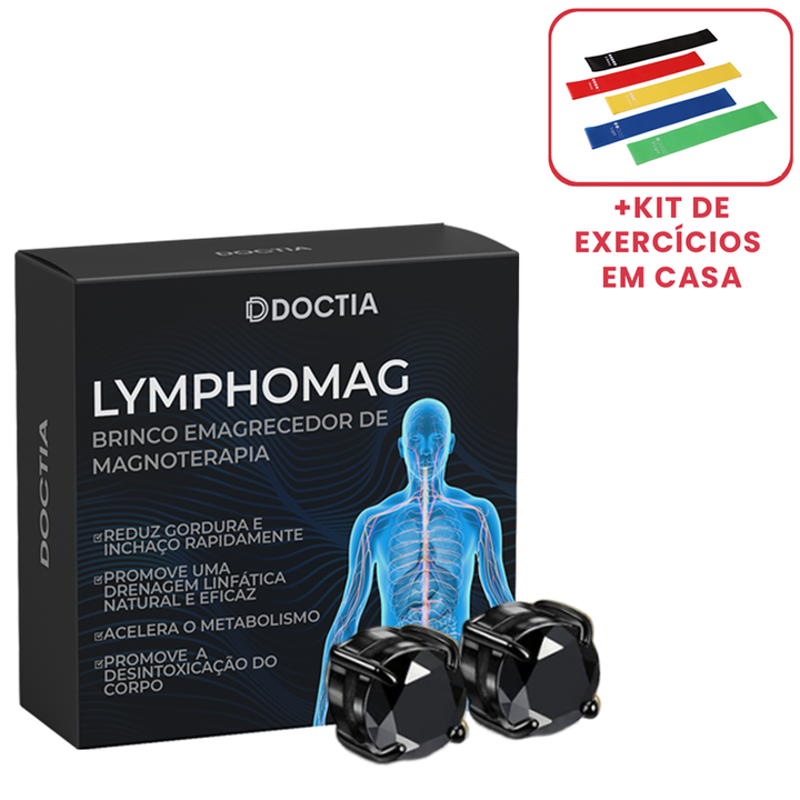 LymphoMag™ Brinco Emagrecedor de Magnoterapia (01 PAR)